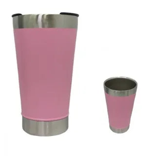 Copo Térmico Inox 473ml com Tampa e Abridor – Leve sua bebida sempre na temperatura ideal!