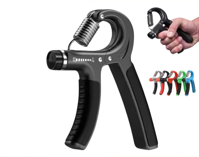 Hand Grip Ajustável 5kg a 60kg – Fortalecedor de Mãos, Punhos e Antebraços | Fisioterapia e Exercícios