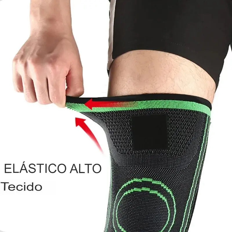 Kit com 2 Joelheiras de Compressão com Alças Ajustáveis – Mais Suporte, Conforto e Performance para Seus Treinos