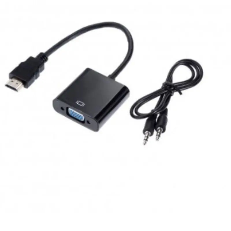 Adaptador de vídeo VGA/HDMI – GT-HDMIVGA (cabo + p2 auxiliar)