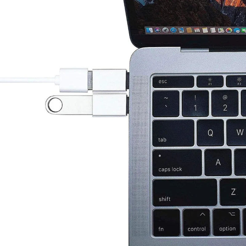Adaptador USB Fêmea 3.0 para Tipo-C – Conecte Tudo com Facilidade!