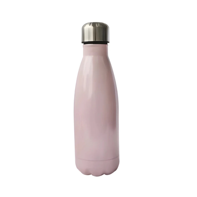 Garrafa 500ml em Aço Inox com Tampa Rosqueável – Leve, Resistente e Antivazamento