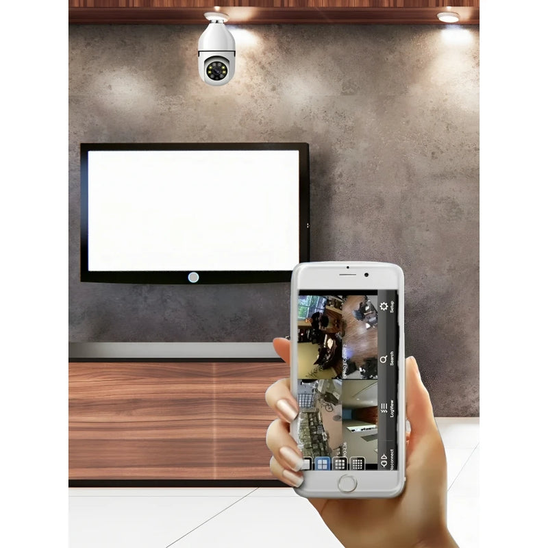 Câmera IP Lâmpada Smart Wi-Fi Full HD Visão Noturna Yoosee – Interna