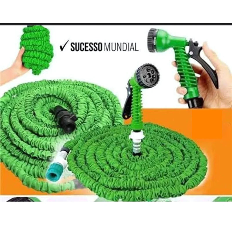 Mangueira Mágica Retrátil 15m – Chega de Sofrer com Mangueiras Pesadas e Emboladas