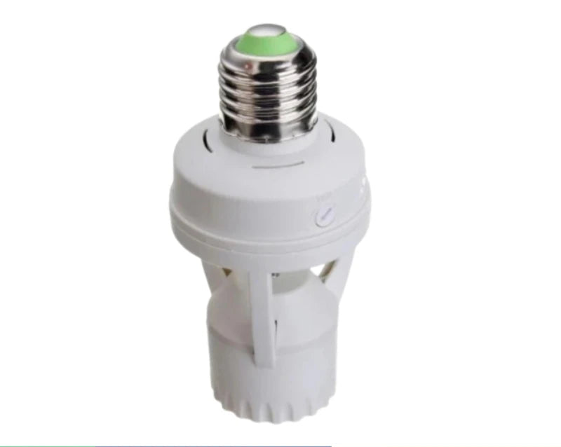 Sensor de Presença com Fotocélula para Lâmpada Soquete E27 – Economia e Praticidade