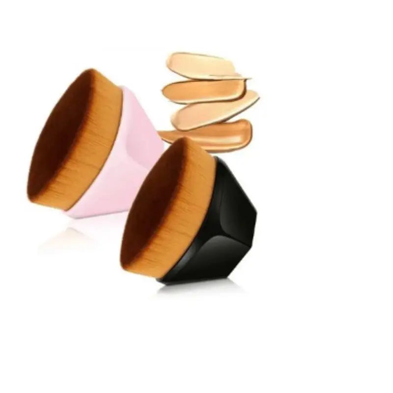 Pincel Hexagonal Para Base e BB Cream – Cerdas Super Macias para Maquiagem Perfeita