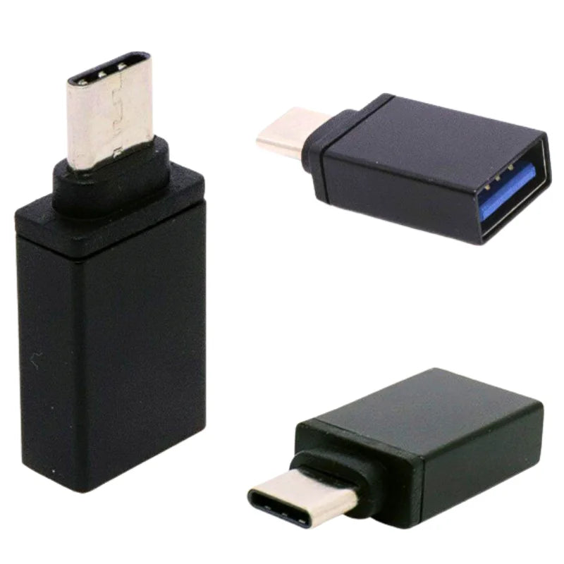 Adaptador USB Fêmea 3.0 para Tipo-C – Conecte Tudo com Facilidade!