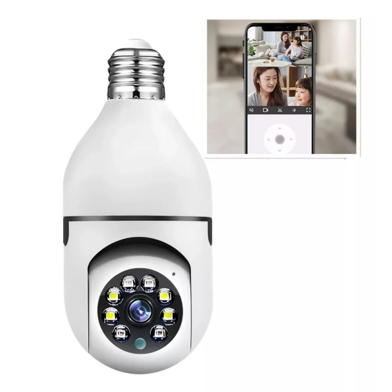 Câmera IP Lâmpada Smart Wi-Fi Full HD Visão Noturna Yoosee – Interna