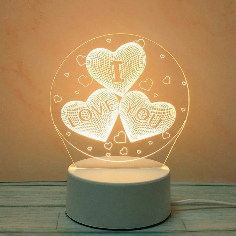 Luminária LED 3D com Caneta de Desenho – Crie, Ilumine e Encante!
