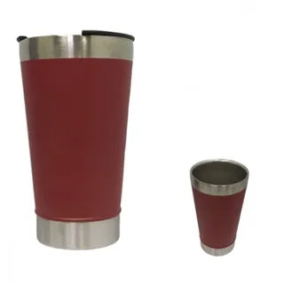 Copo Térmico Inox 473ml com Tampa e Abridor – Leve sua bebida sempre na temperatura ideal!