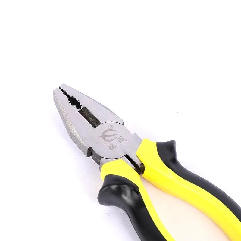 Alicate Universal 6" Exbom HSX63 Cabo Emborrachado | Lâmina em Aço | Corte até 1,6mm | Ferramenta Profissional