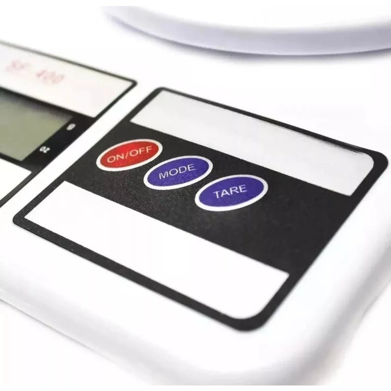 Balança Digital de Cozinha 1g a 10kg – Alta Precisão para Dieta, Fitness e Receitas